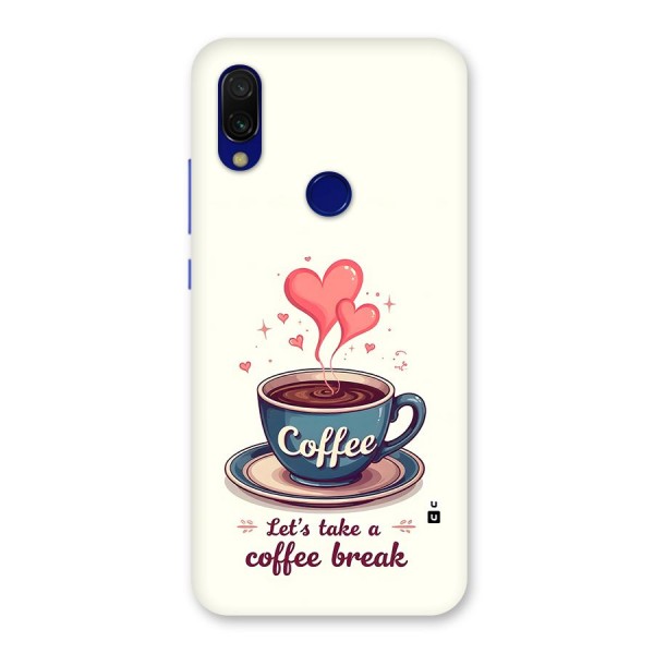 Love Coffee Break Back Case for Redmi 7