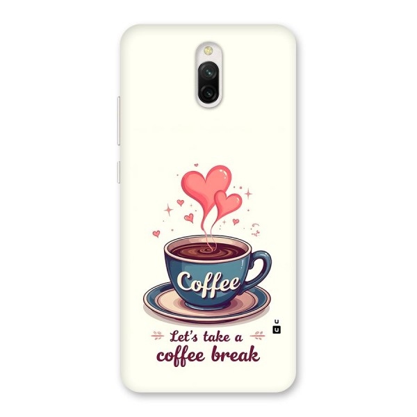 Love Coffee Break Back Case for Redmi 8A Dual