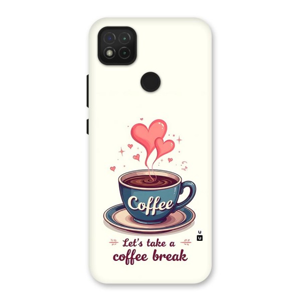 Love Coffee Break Back Case for Redmi 9C