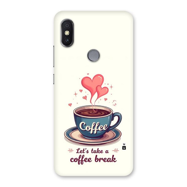 Love Coffee Break Back Case for Redmi Y2