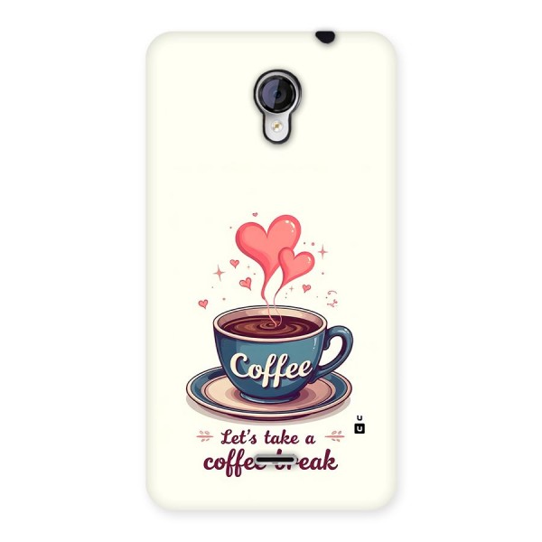 Love Coffee Break Back Case for Unite 2 A106