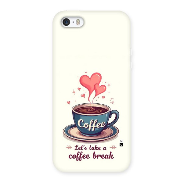 Love Coffee Break Back Case for iPhone 5 5s