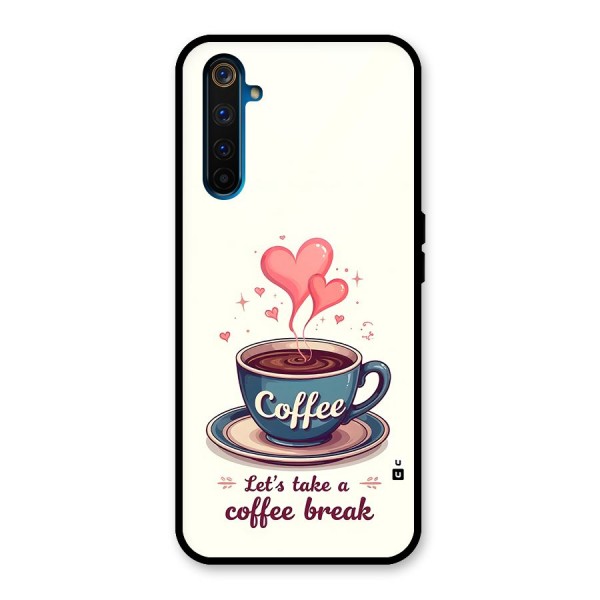 Love Coffee Break Glass Back Case for Realme 6 Pro