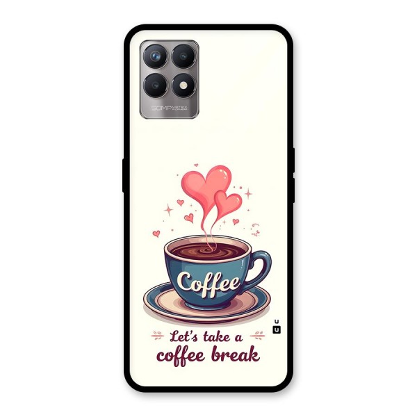 Love Coffee Break Glass Back Case for Realme Narzo 50