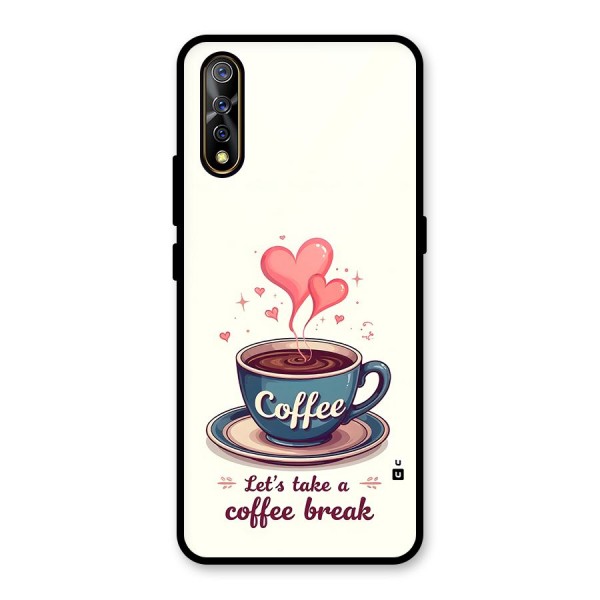 Love Coffee Break Glass Back Case for Vivo Z1x