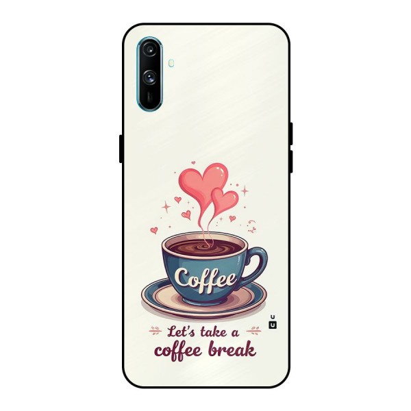 Love Coffee Break Metal Back Case for Realme C3