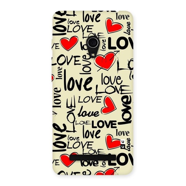 Love Hearts Pattern Back Case for Zenfone 5