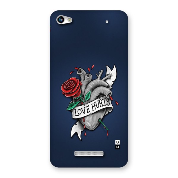 Love Hurts Back Case for Canvas Hue 2 A316