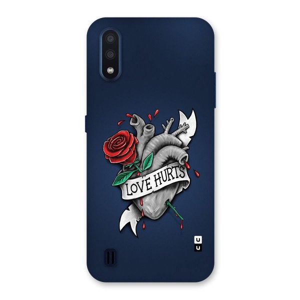 Love Hurts Back Case for Galaxy M01