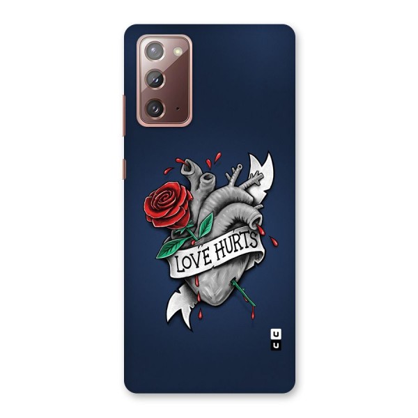 Love Hurts Back Case for Galaxy Note 20