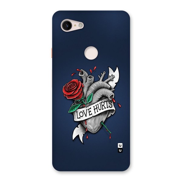 Love Hurts Back Case for Google Pixel 3 XL