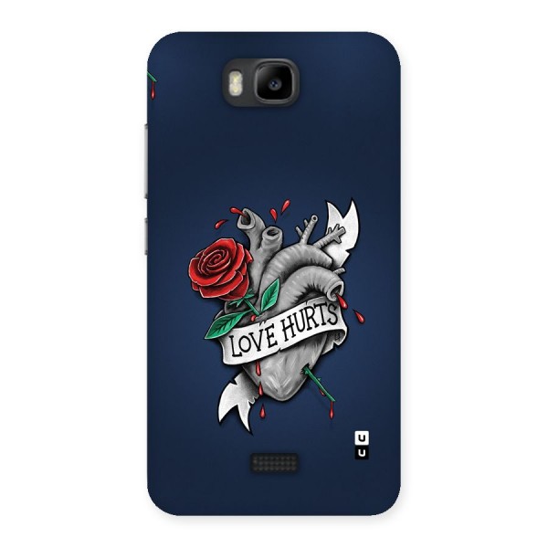 Love Hurts Back Case for Honor Bee