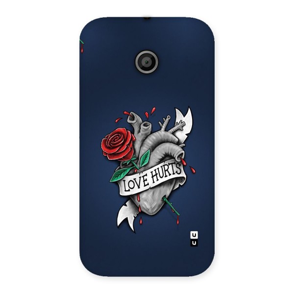 Love Hurts Back Case for Moto E