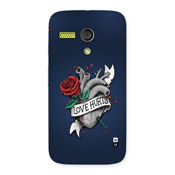 Love Hurts Back Case for Moto G