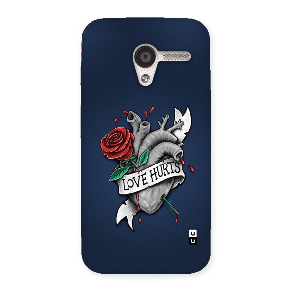 Love Hurts Back Case for Moto X