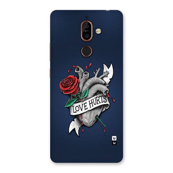 Love Hurts Back Case for Nokia 7 Plus