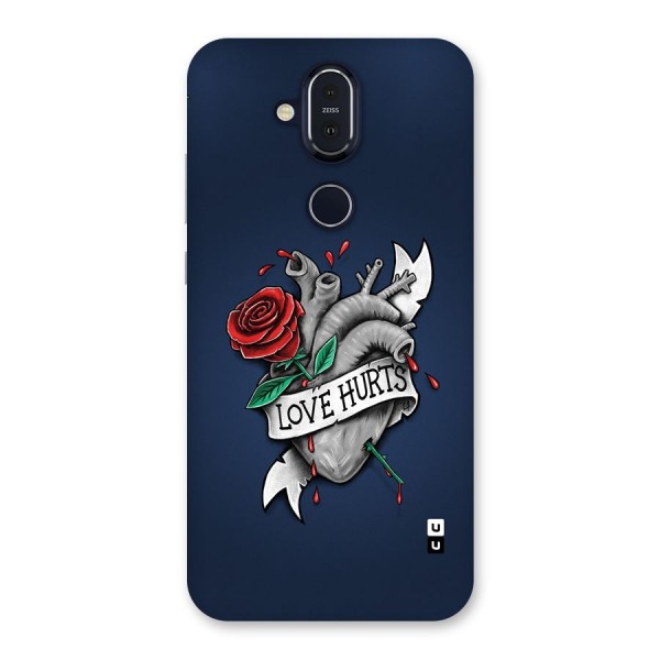 Love Hurts Back Case for Nokia 8.1