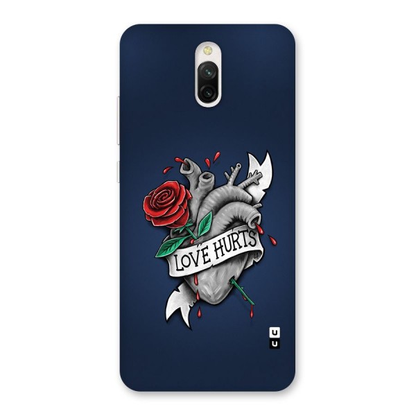 Love Hurts Back Case for Redmi 8A Dual