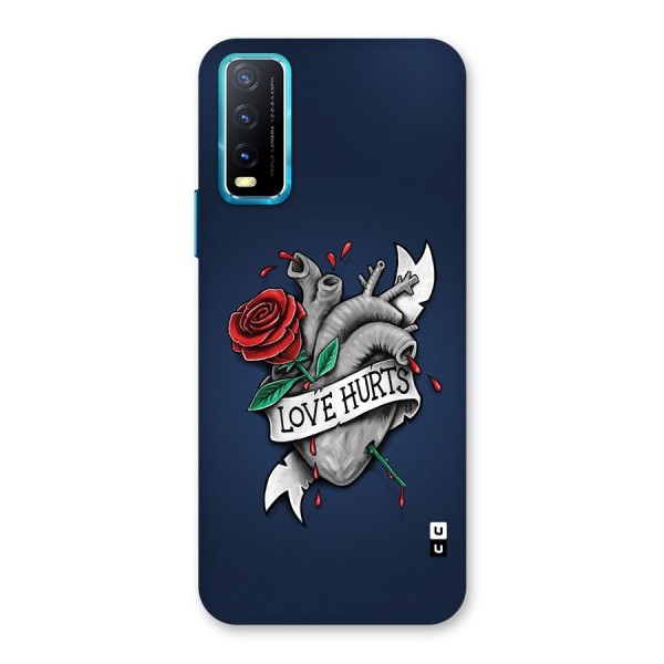 Love Hurts Back Case for Vivo Y12s