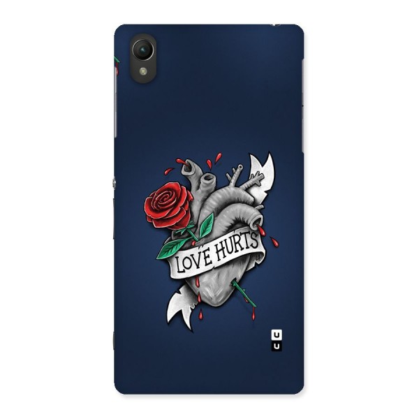 Love Hurts Back Case for Xperia Z2