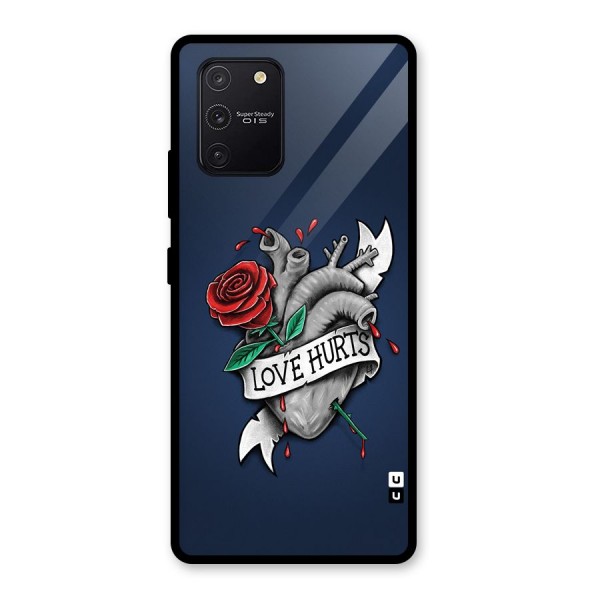 Love Hurts Glass Back Case for Galaxy S10 Lite