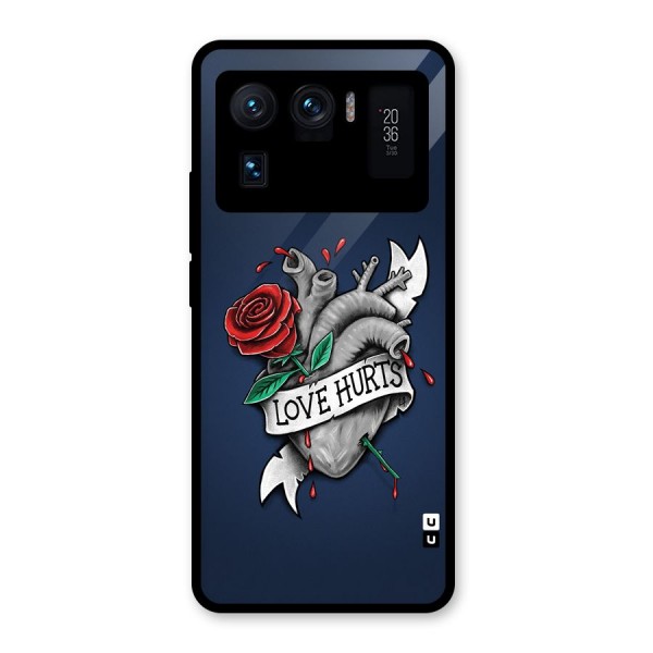 Love Hurts Glass Back Case for Mi 11 Ultra