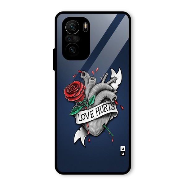 Love Hurts Glass Back Case for Mi 11x