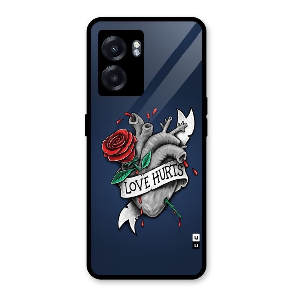 Love Hurts Glass Back Case for Oppo K10 (5G)