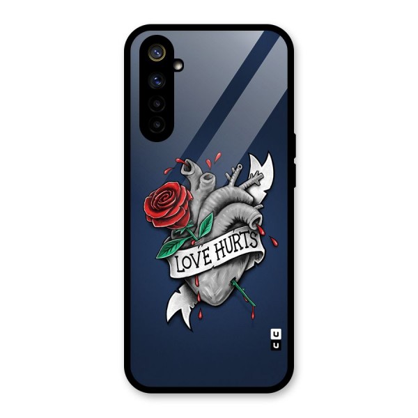 Love Hurts Glass Back Case for Realme 6