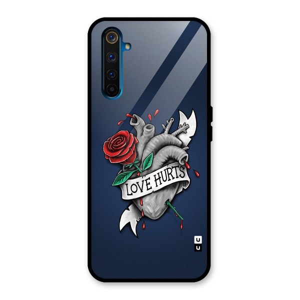 Love Hurts Glass Back Case for Realme 6 Pro