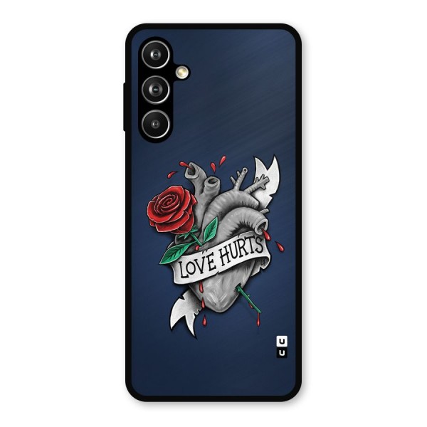 Love Hurts Metal Back Case for Galaxy F54