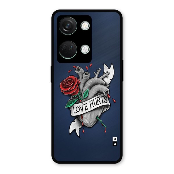 Love Hurts Metal Back Case for OnePlus Nord 3