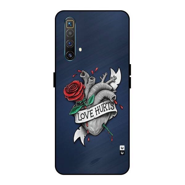 Love Hurts Metal Back Case for Realme X3 SuperZoom