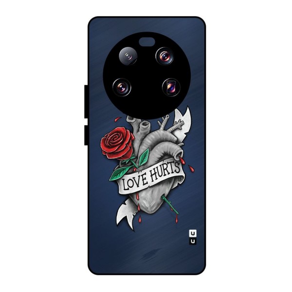 Love Hurts Metal Back Case for Xiaomi 13 Ultra