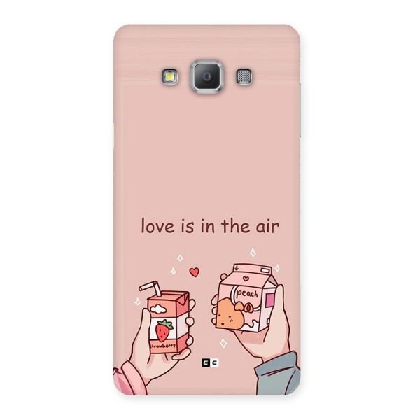 Love In Air Back Case for Galaxy A7