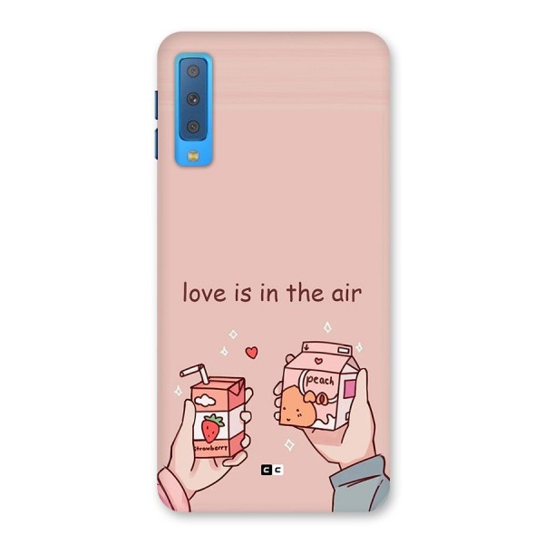 Love In Air Back Case for Galaxy A7 (2018)