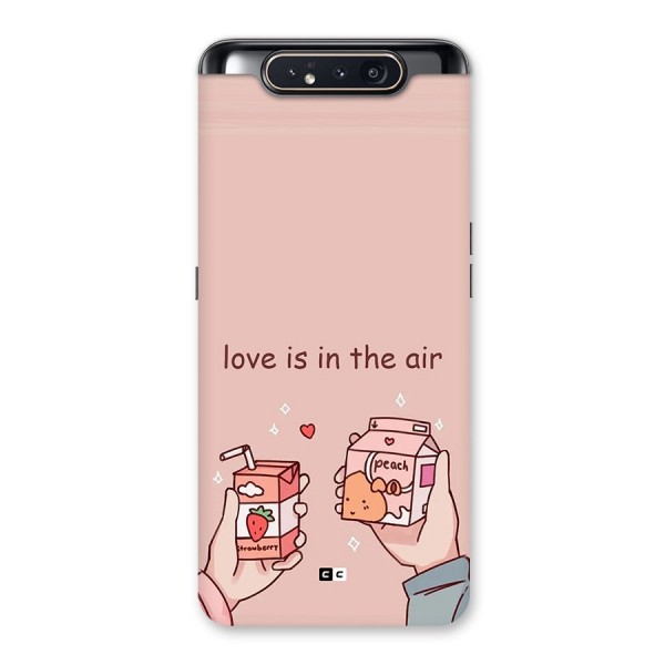 Love In Air Back Case for Galaxy A80