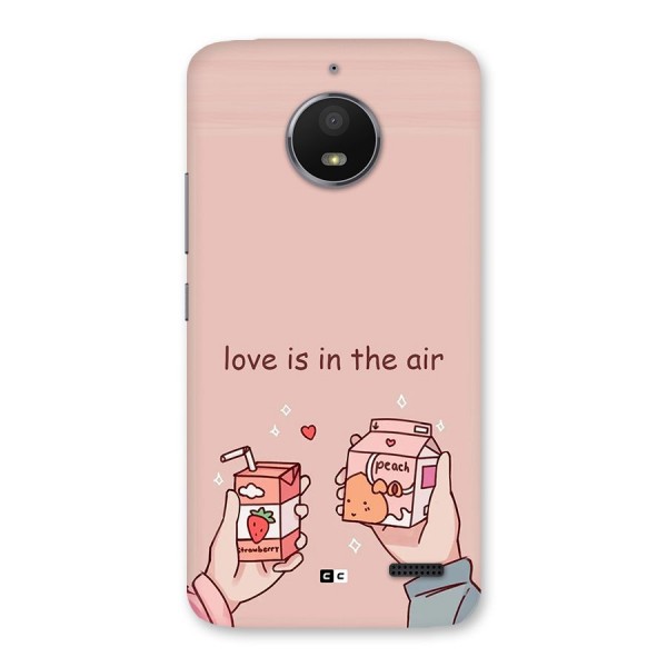 Love In Air Back Case for Moto E4