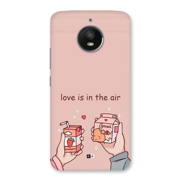 Love In Air Back Case for Moto E4 Plus