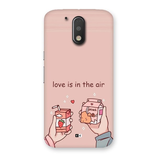 Love In Air Back Case for Moto G4