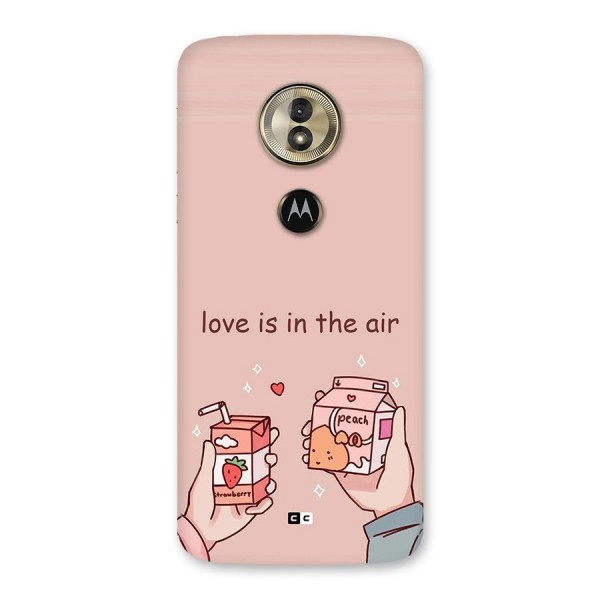 Love In Air Back Case for Moto G6 Play