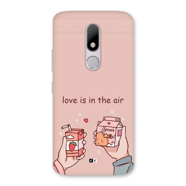 Love In Air Back Case for Moto M