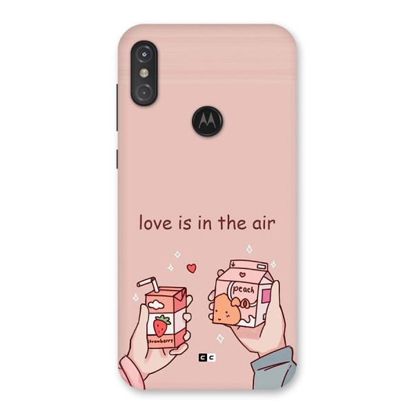 Love In Air Back Case for Motorola One Power