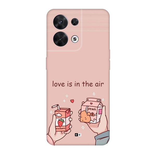 Love In Air Back Case for Oppo Reno8 5G