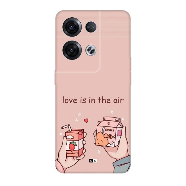 Love In Air Back Case for Oppo Reno8 Pro 5G