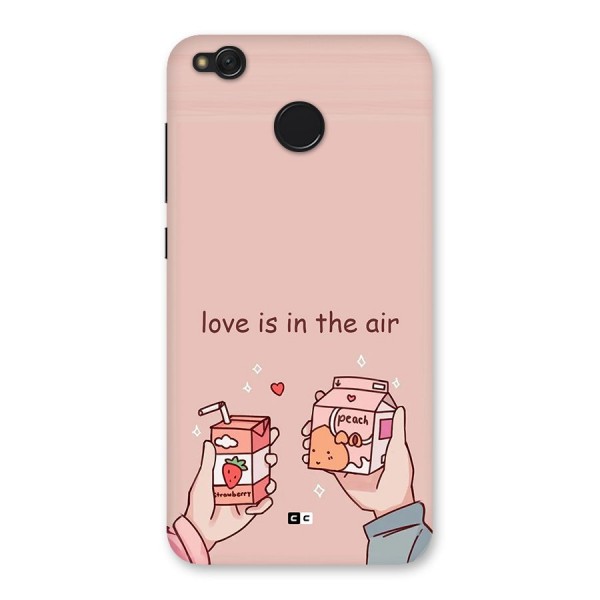 Love In Air Back Case for Redmi 4