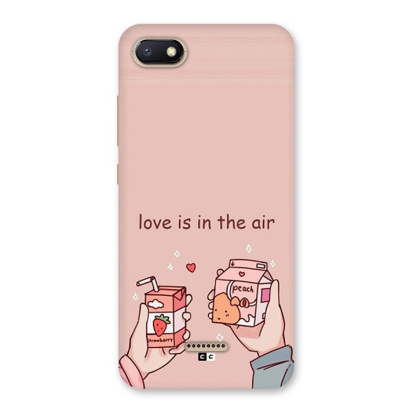 Love In Air Back Case for Redmi 6A