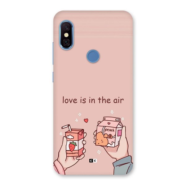 Love In Air Back Case for Redmi Note 6 Pro