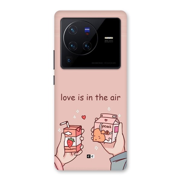 Love In Air Back Case for Vivo X80 Pro