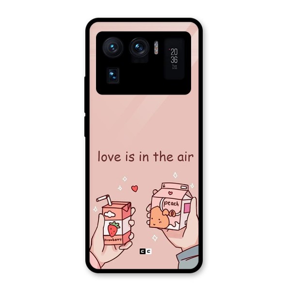 Love In Air Glass Back Case for Mi 11 Ultra